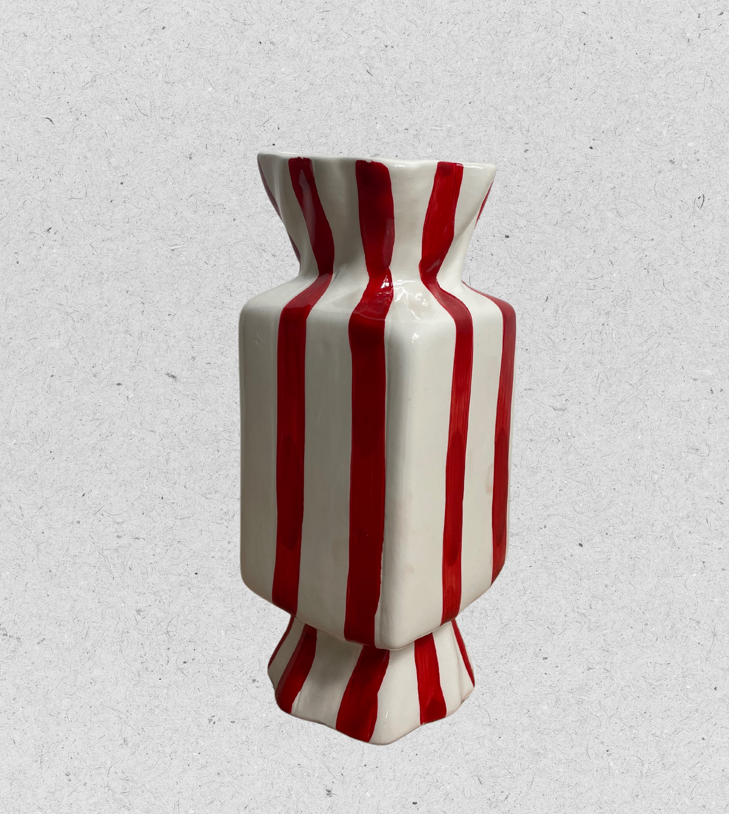 Bonbon Vase | Keramik | 26x9 cm | eckig