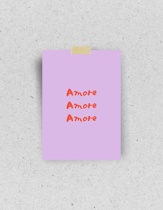 Postkarte "Amore" | Recyclingpapier