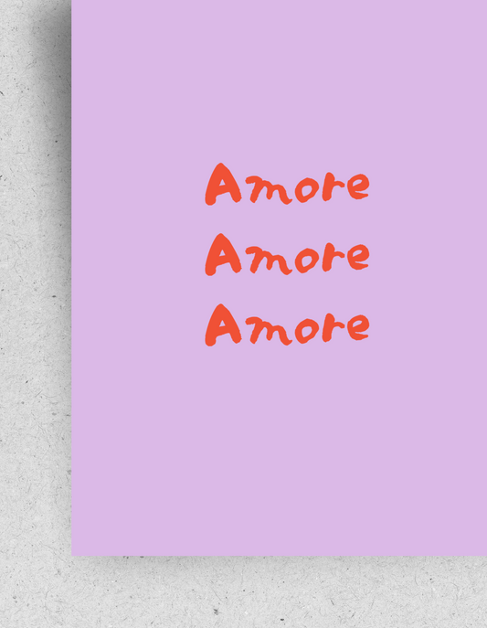 Postkarte "Amore" | Recyclingpapier