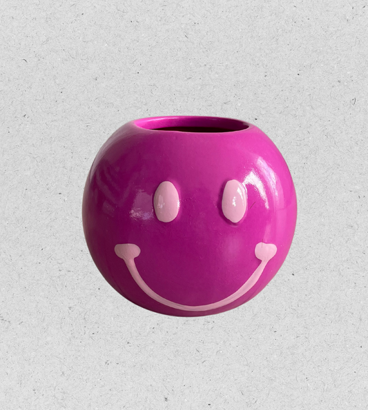 Smiley Vase | Lila