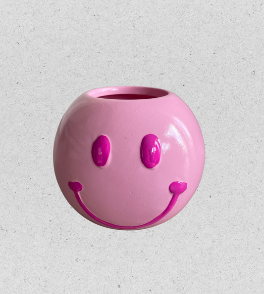 Smiley Vase | Rosa