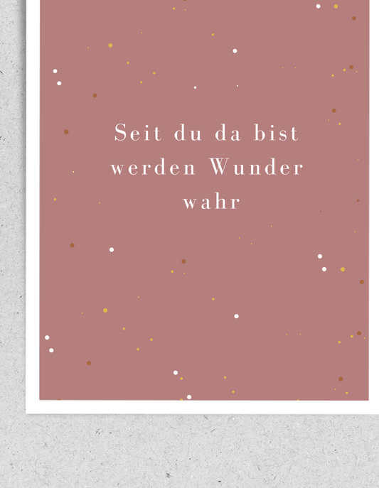 Kids FineArt Print "Wunder werden wahr" | 2 Farboptionen