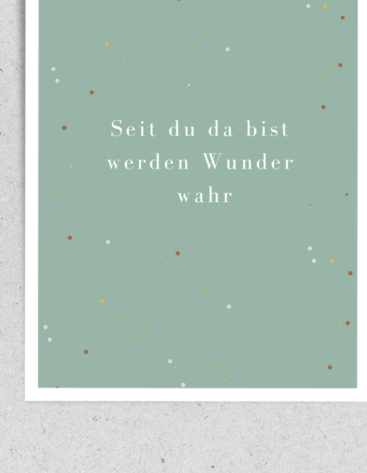 Kids FineArt Print "Wunder werden wahr" | 2 Farboptionen