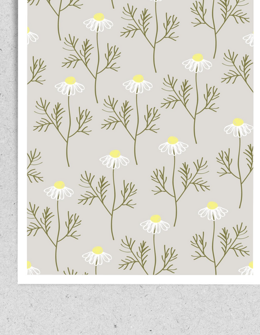 Kids FineArt Print "Grey Blossom"