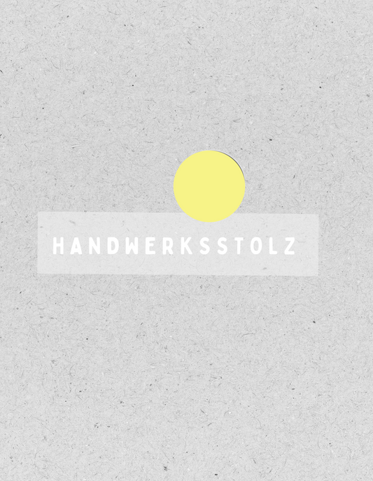 Bügelbild "Handwerksstolz" | Kids | weiß