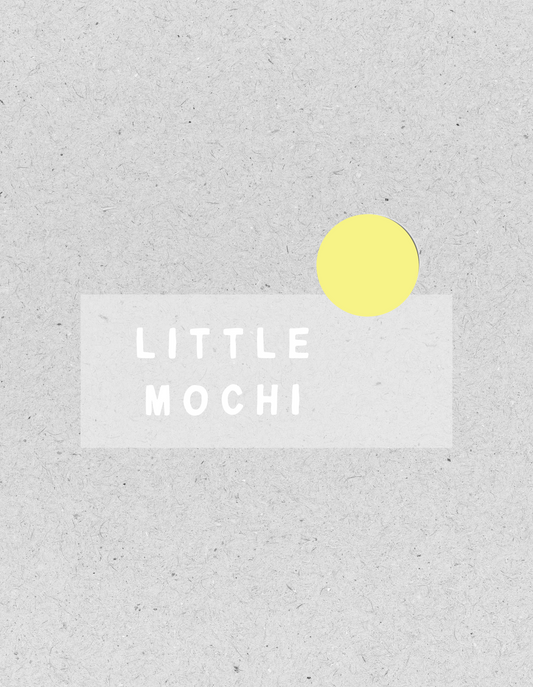 Bügelbild "LITTLE MOCHI" | Kids | weiß